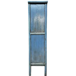 Wandkast blauw uniek