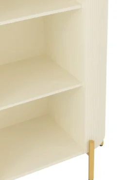 Wandkast Clara wit/goud