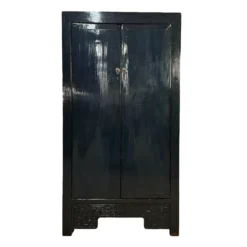 Wandkast 2 deurs lak uniek blauw