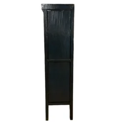 Wandkast 2 deurs lak uniek blauw