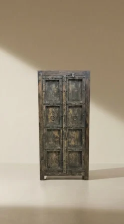 Wandkast 2 deur zwart finish