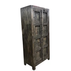 Wandkast 2 deur zwart finish