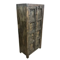 Wandkast 2 deur zwart finish