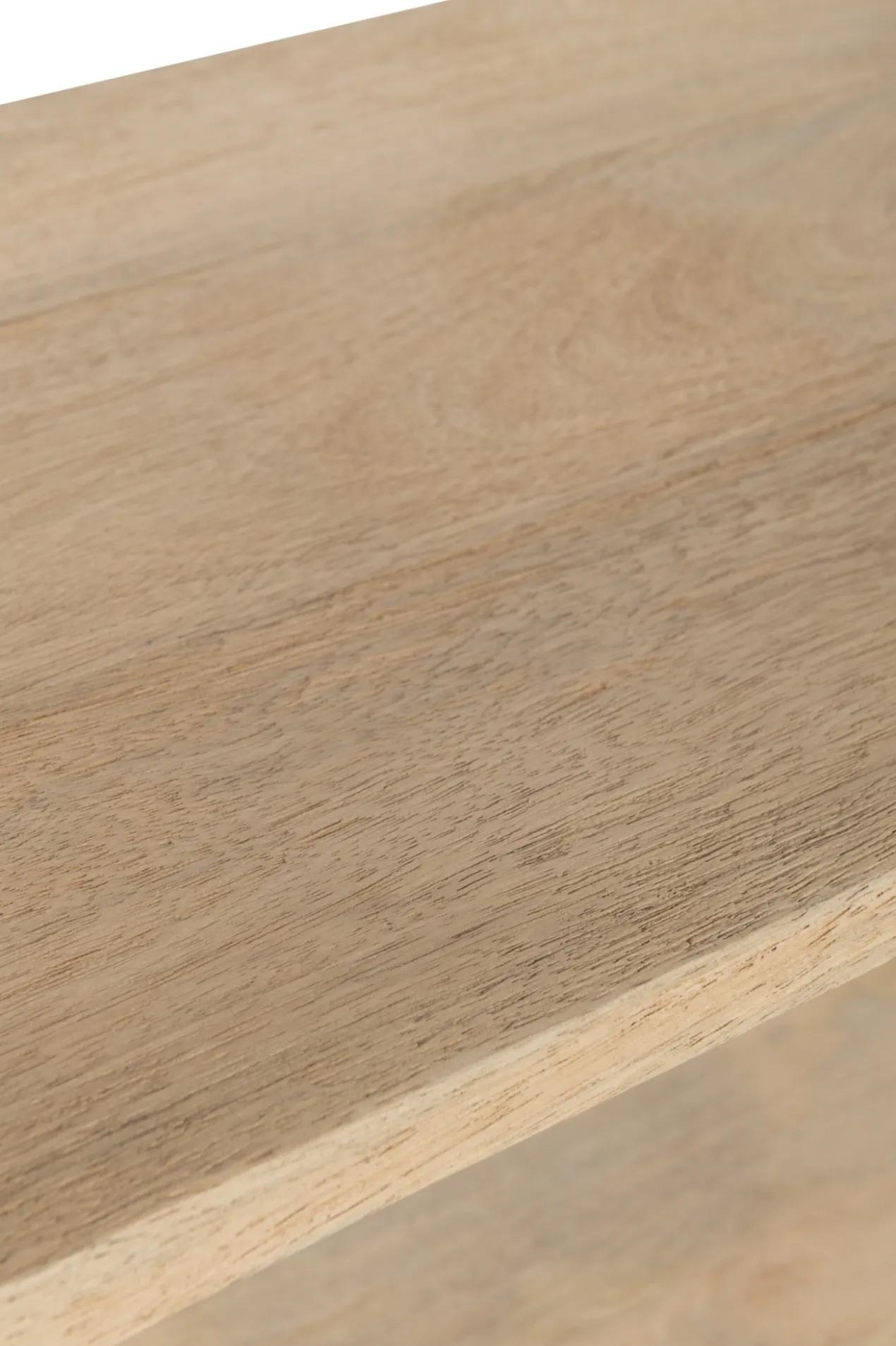 Wandkast Eli 5 planken mangohout/staal naturel