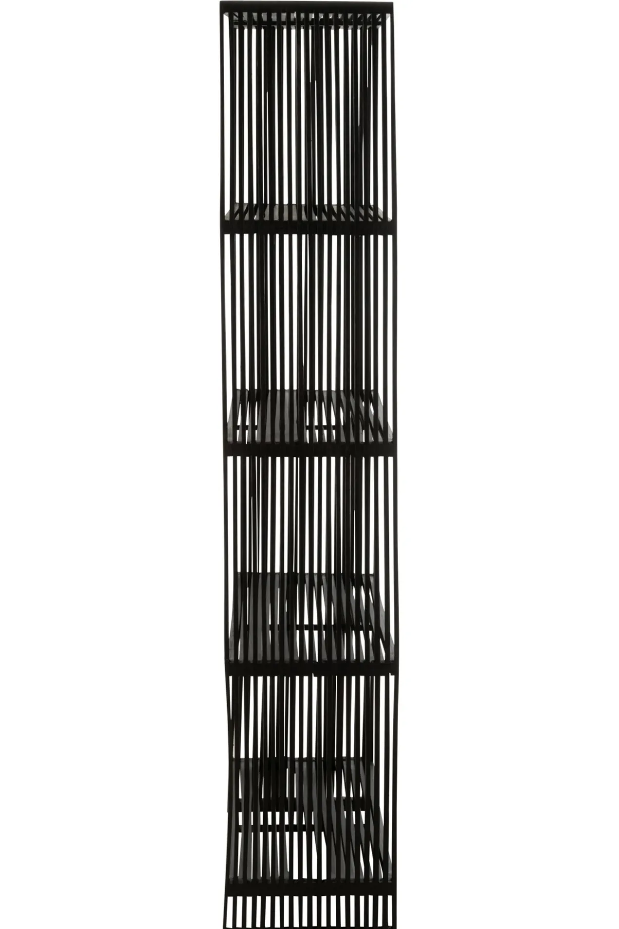 Wandkast Gigi 4 planken Zwart