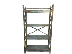 Wandkast groot uniek blauw