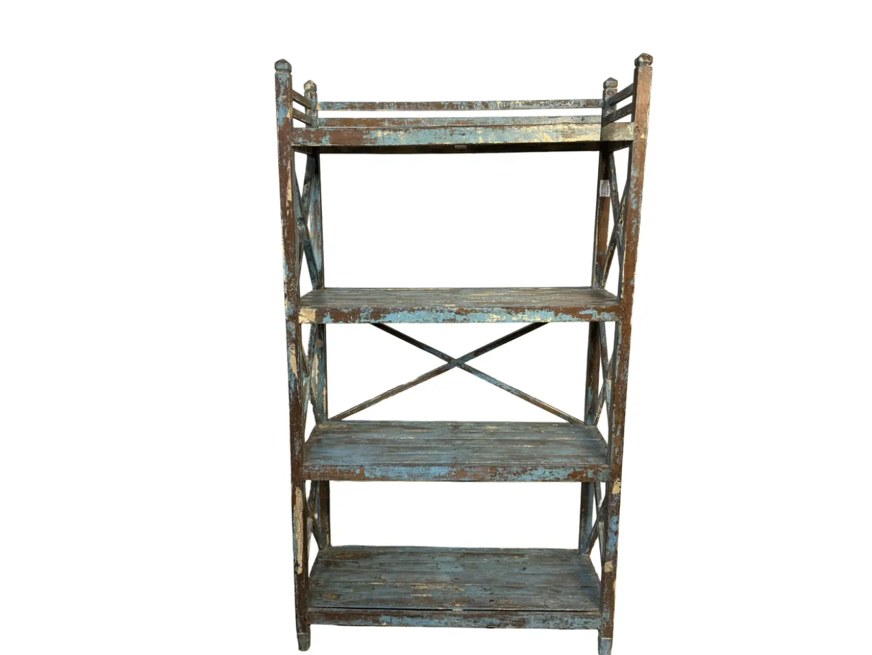 Wandkast groot uniek blauw