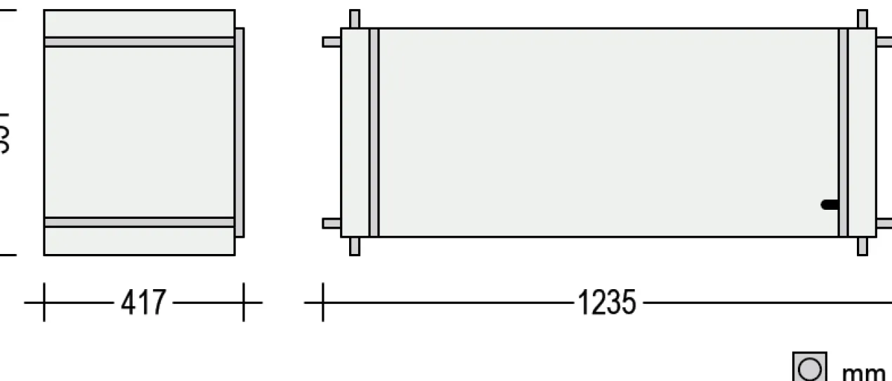 Wandkast KiloWatt Lade Ebony