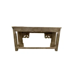 Wandkast met mooie snijwerk naturel