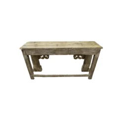 Wandkast met mooie snijwerk naturel