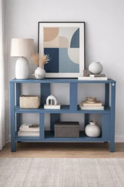 Wandkast Minus S Violetblauw