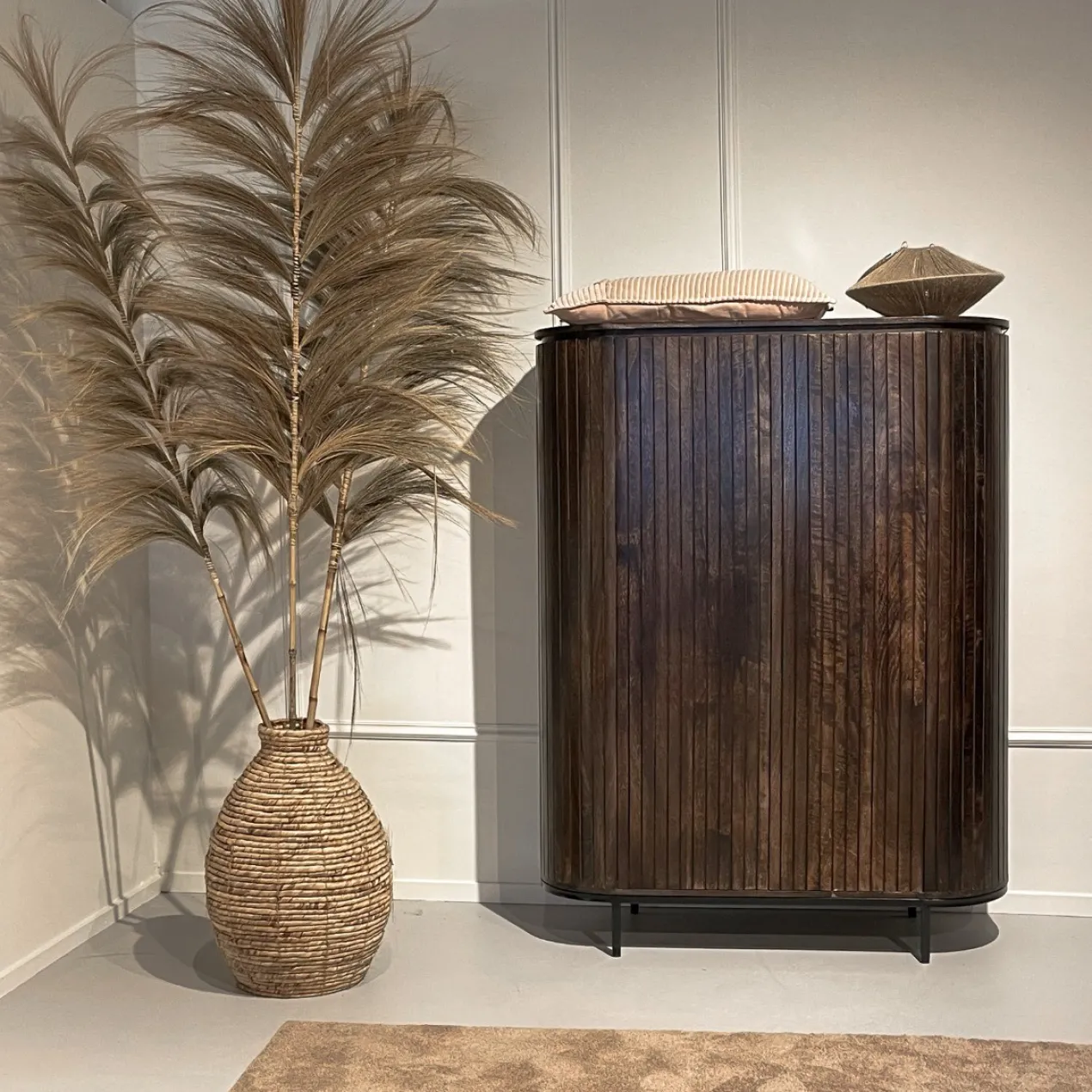 Wandkast Nairo walnut