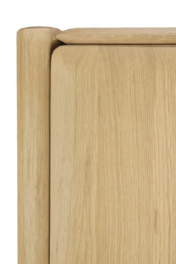 Wandkast PI - eiken geolied - 110x45x170