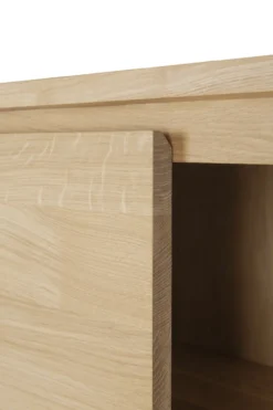 Wandkast Shadow - eiken geolied - 115x45x160