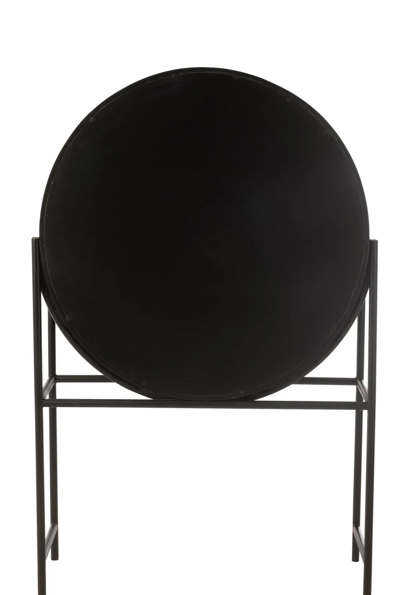 Wandkast Shanil Rond bruin/zwart