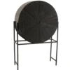Wandkast Shanil Rond zwart