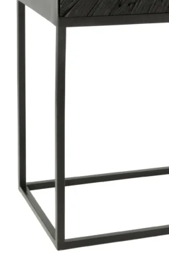 Wandkast Shanil zwart