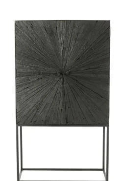 Wandkast Shanil zwart