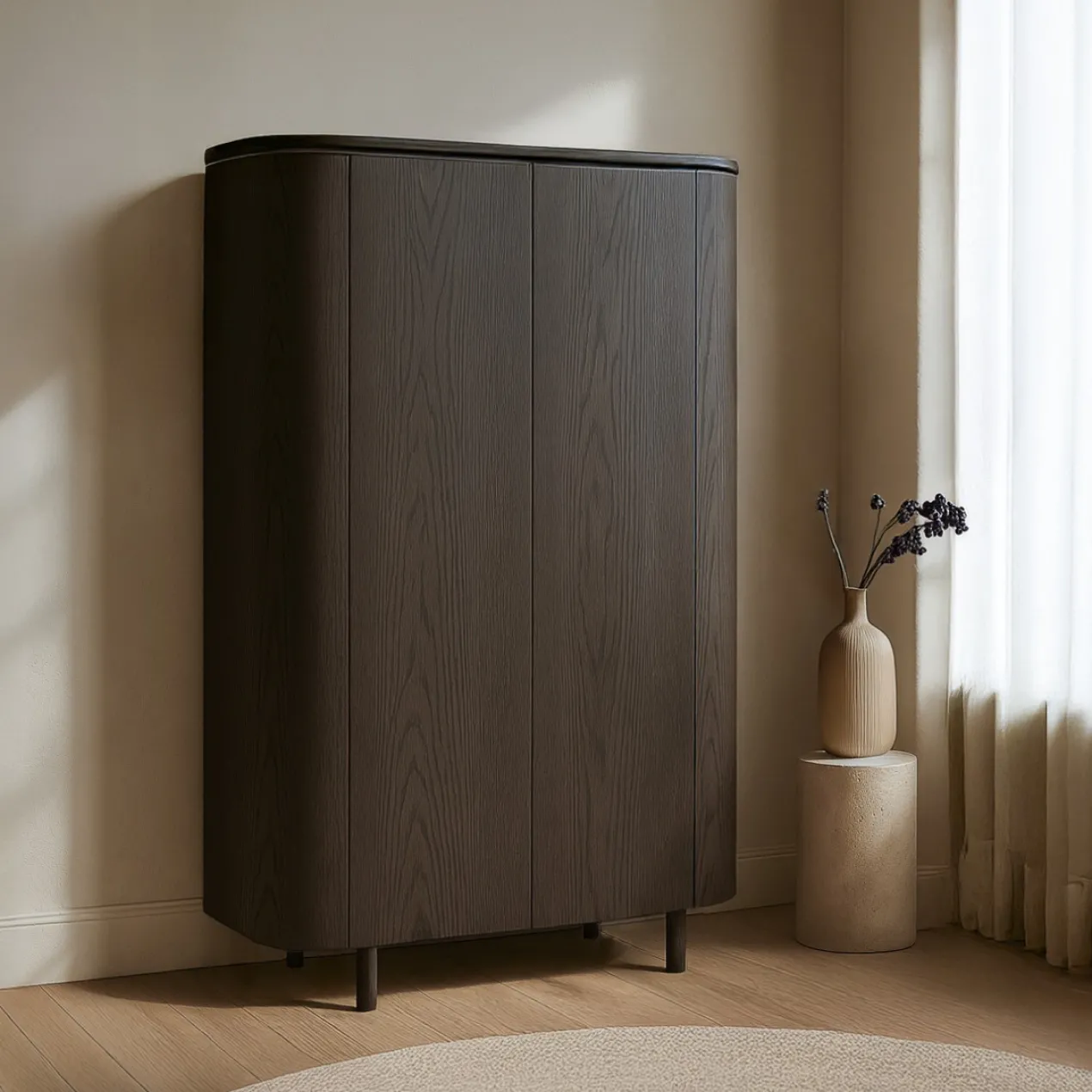 Wandkast Tavio espresso