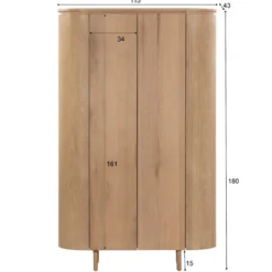 Wandkast Tavio naturel