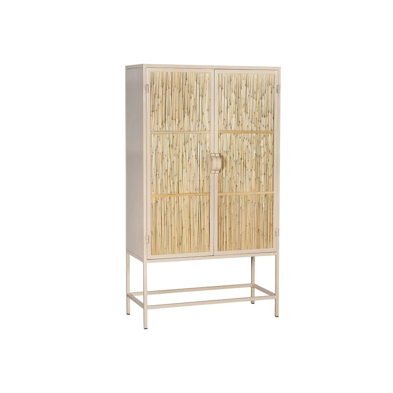 Wandkast Tucson bamboe/zand