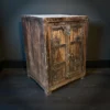 Wandkast vierkant antiek finish