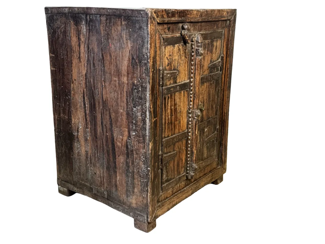 Wandkast vierkant antiek finish
