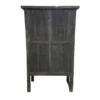 Wandkast zwart/beige