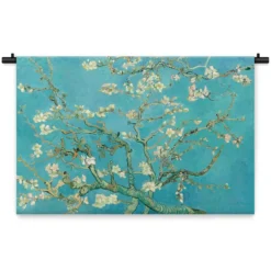 Wandkleed Amandelbloesem, Vincent van Gogh 210 x 150 cm