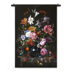 Wandkleed Bloemen in vaas 6 150 x 210 cm