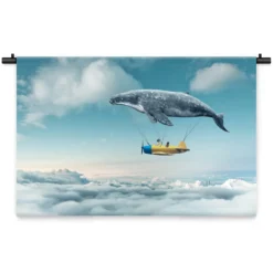 Wandkleed De droom om te vliegen 210 x 150 cm