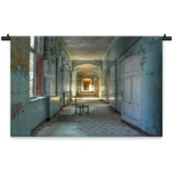 Wandkleed Gang Hospitaal 120 x 80 cm
