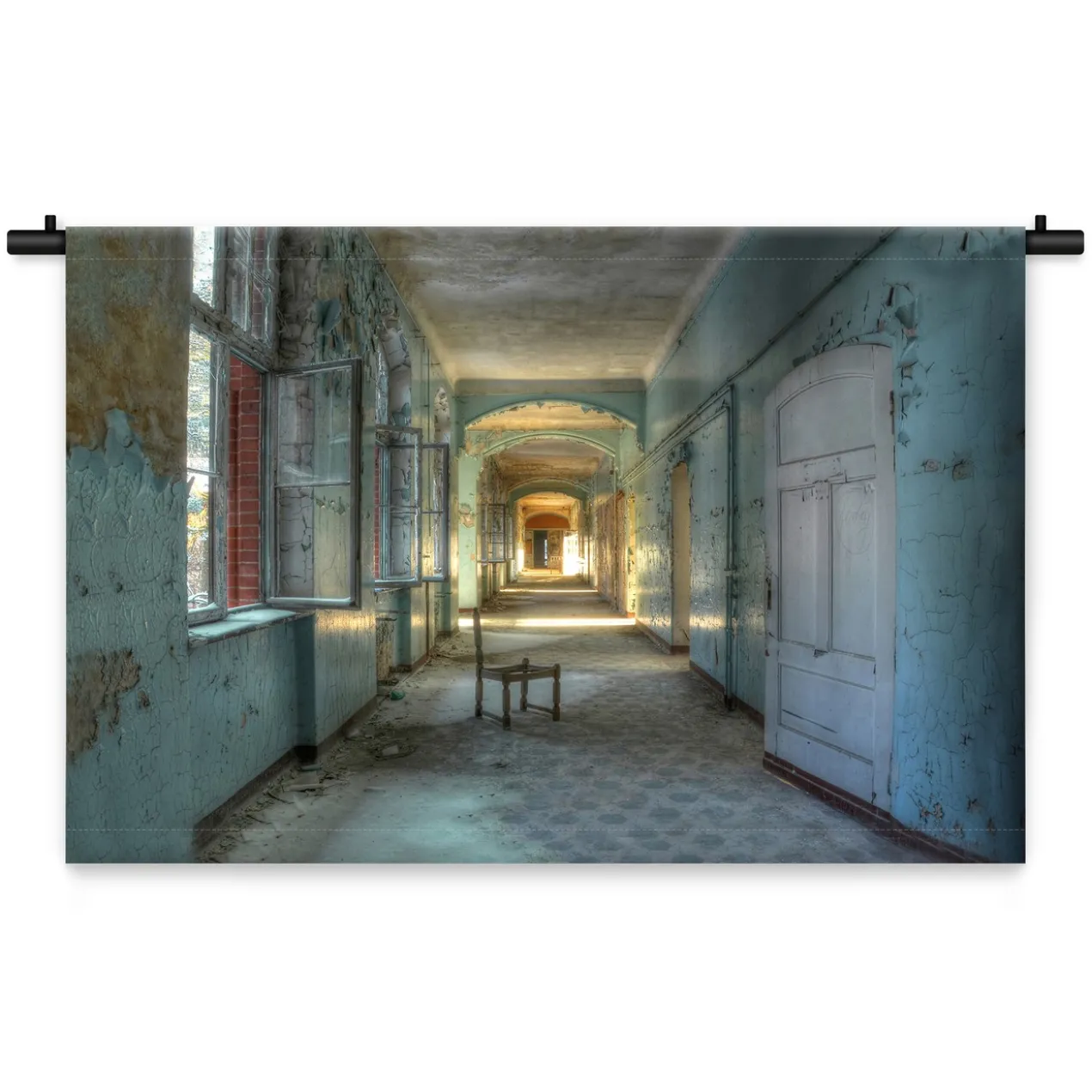 Wandkleed Gang Hospitaal 180 x 120 cm