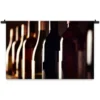 Wandkleed Oude wijncollectie in wijnkelder 210 x 150 cm