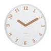 Wandklok Amena Wit