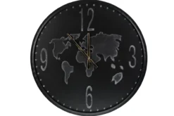 Wandklok black