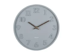 Wandklok Calma - Donkergrijs