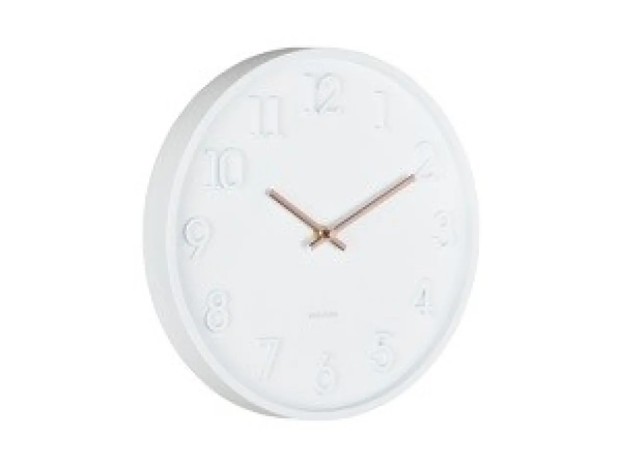 Wandklok Calma - Wit