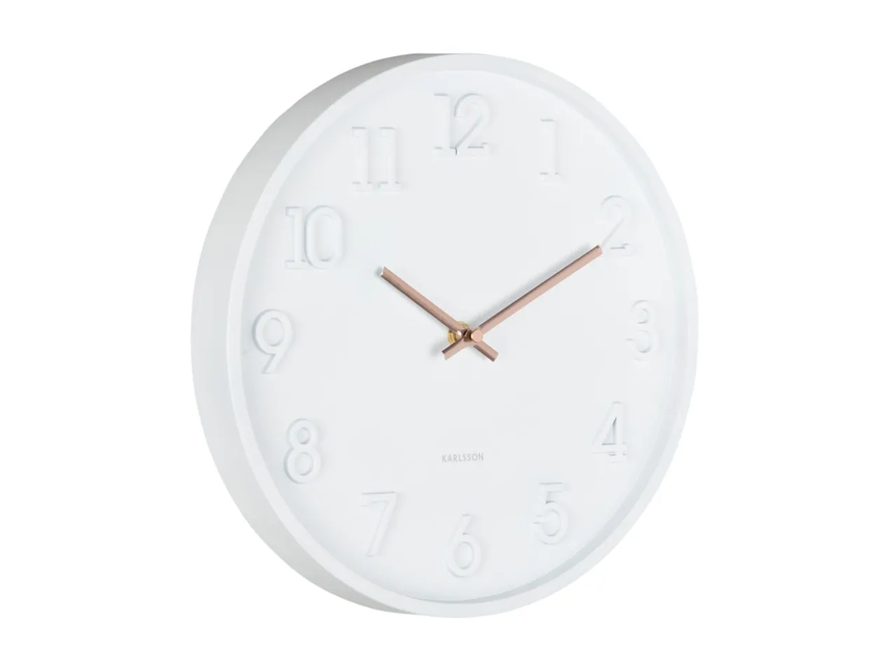Wandklok Calma - Wit