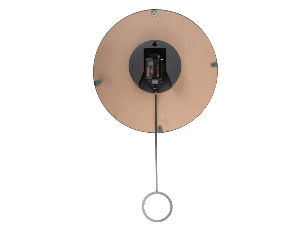 Wandklok Cheeky Dome - Zachtgeel