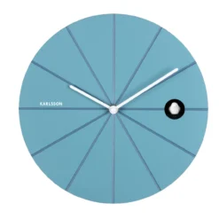 Wandklok Destacado Cuckoo Helderblauw