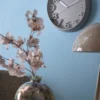 Wandklok Elevated Classic Numbers - Dark mauve