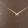 Wandklok Esmerado L mokkabruin