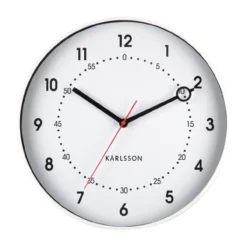 Wandklok Fresco Wit