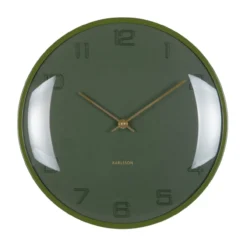 Wandklok Fuerte Dome Luxegroen