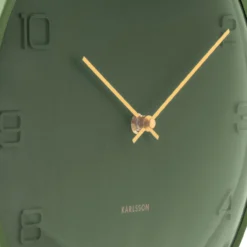 Wandklok Fuerte Dome Luxegroen