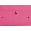 Wandklok Funky Flip - Helderroze