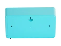 Wandklok Funky Flip - Turquoise blauw