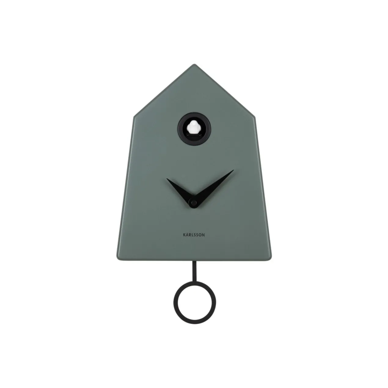 Wandklok Grafico Cuckoo jungle green