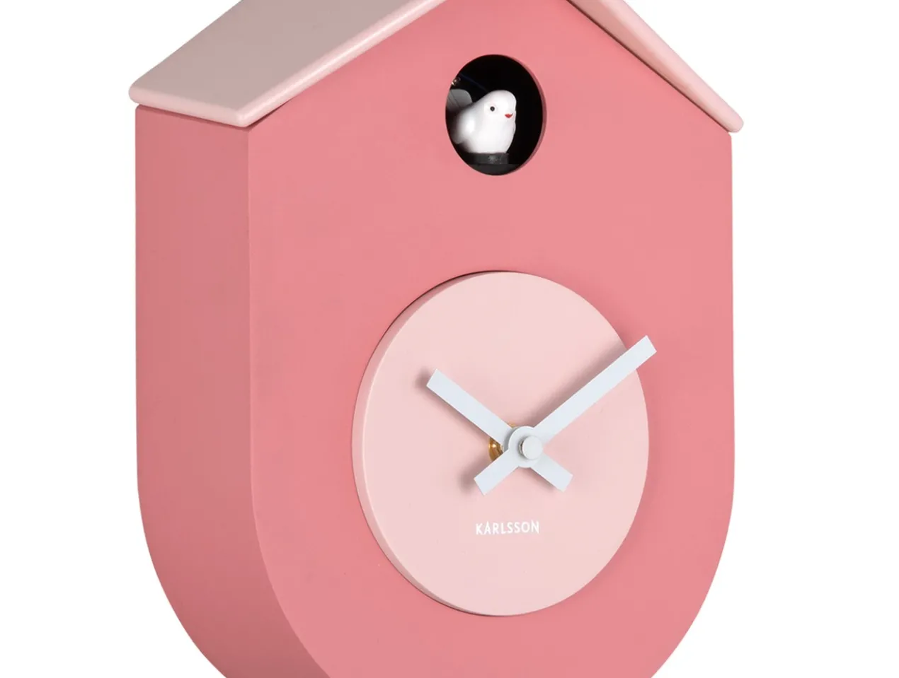 Wandklok Grato Cuckoo - Roze